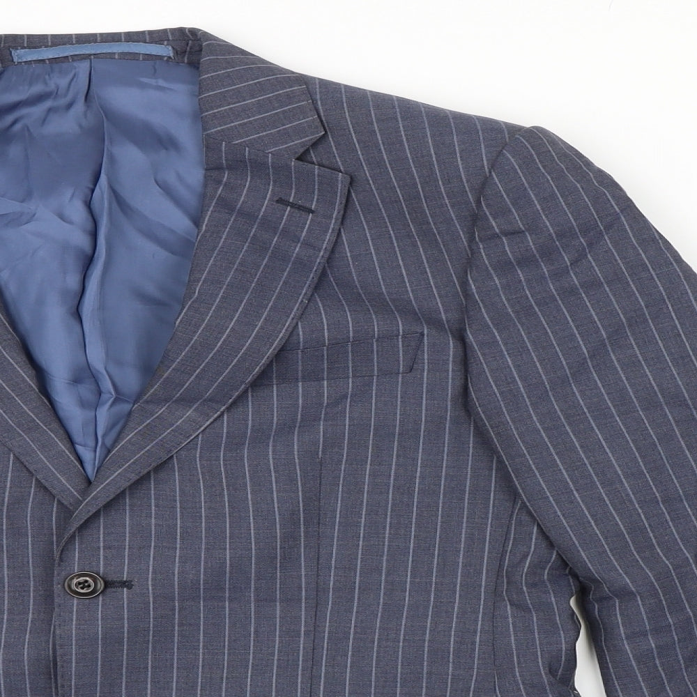 Marks and Spencer Mens Blue   2 Piece Suit Size 38 L31 in