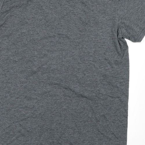 Gildan Womens Grey   Basic T-Shirt Size L