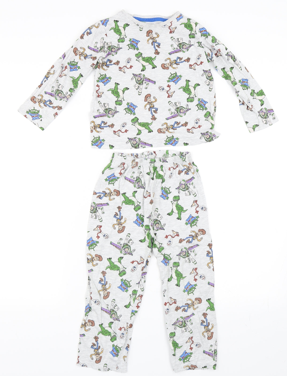 Primark Boys Grey    Pyjama Set Size 4-5 Years  - Toy Story