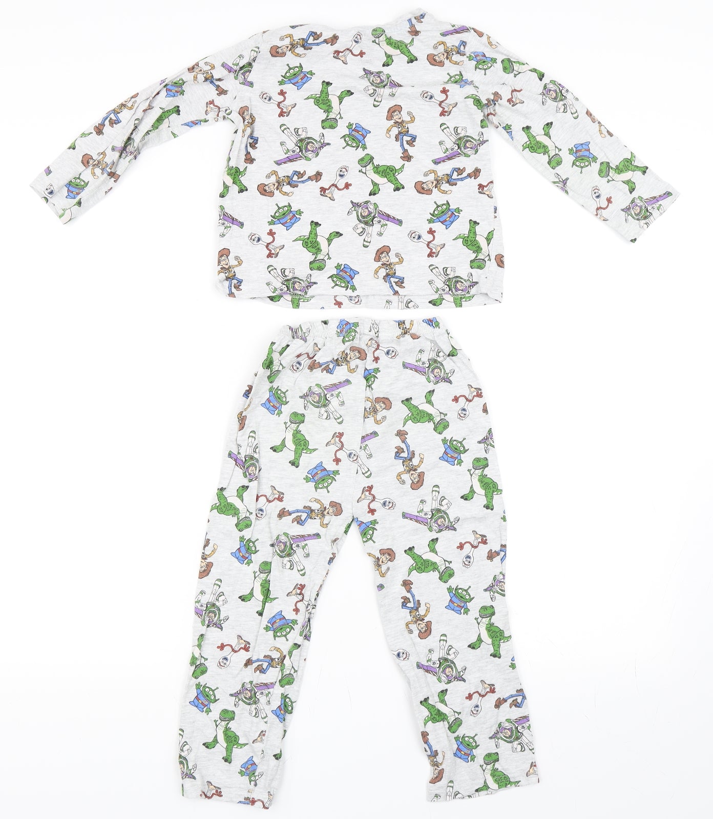 Primark Boys Grey    Pyjama Set Size 4-5 Years  - Toy Story