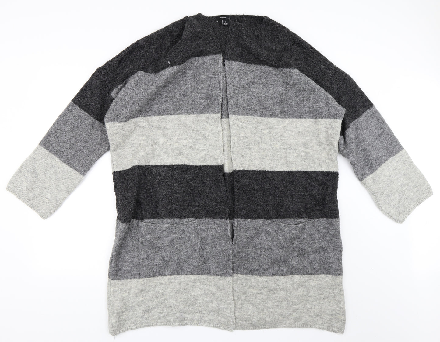 Atmosphere Womens Grey   Cardigan Jumper Size L