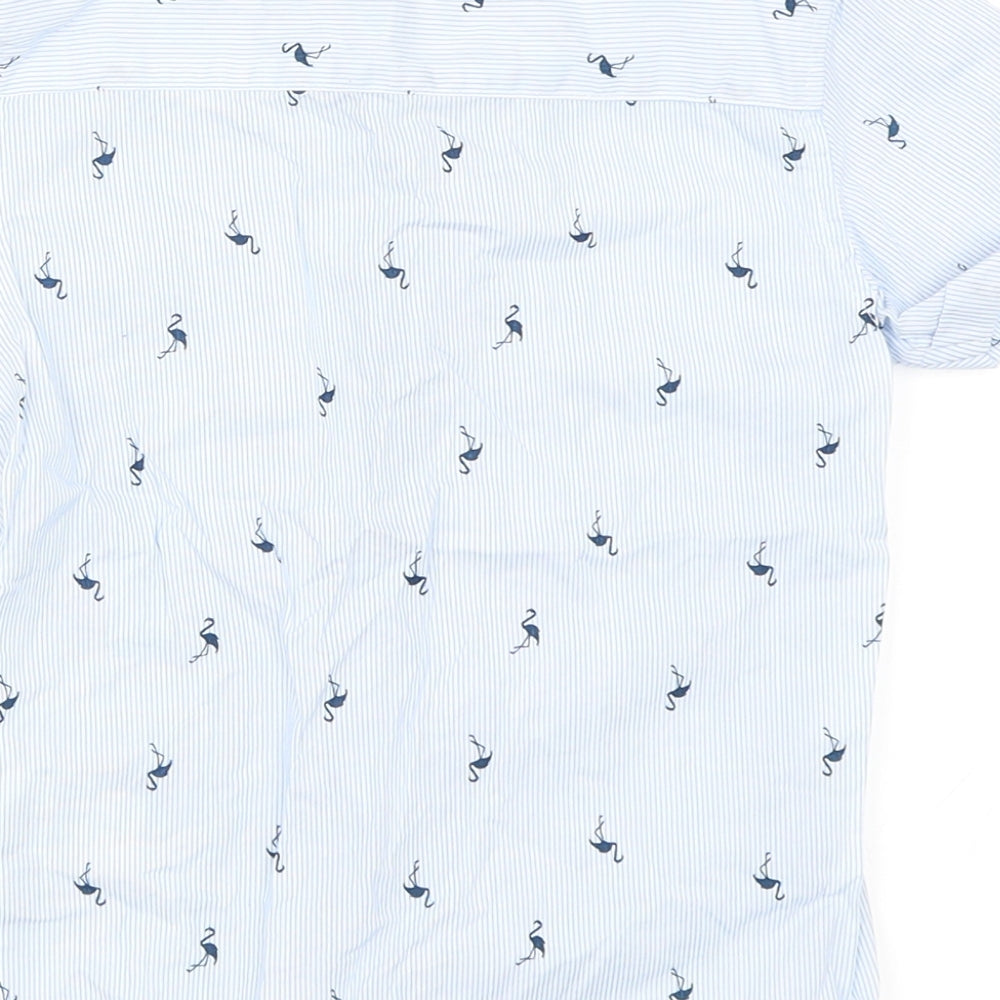 Primark Boys Blue   Basic Button-Up Size 3-4 Years