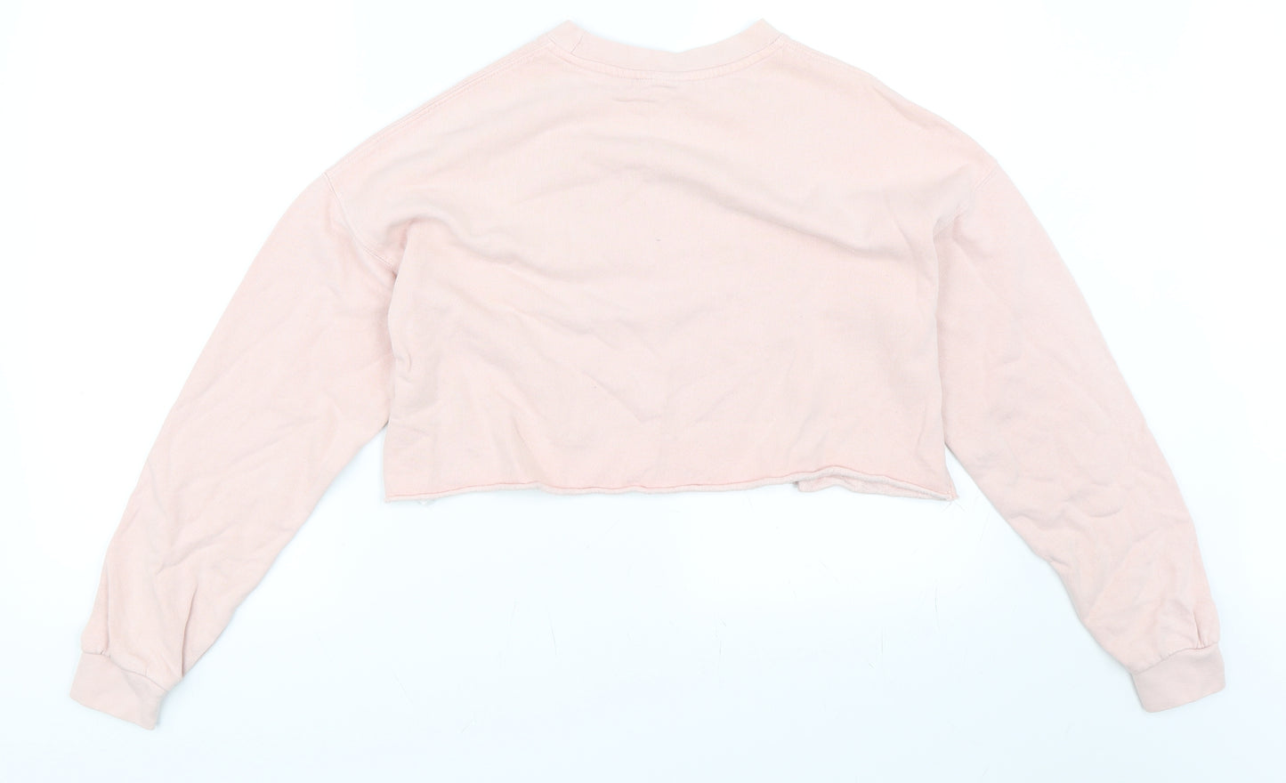 Topshop Womens Pink   Pullover Sweatshirt Size 6