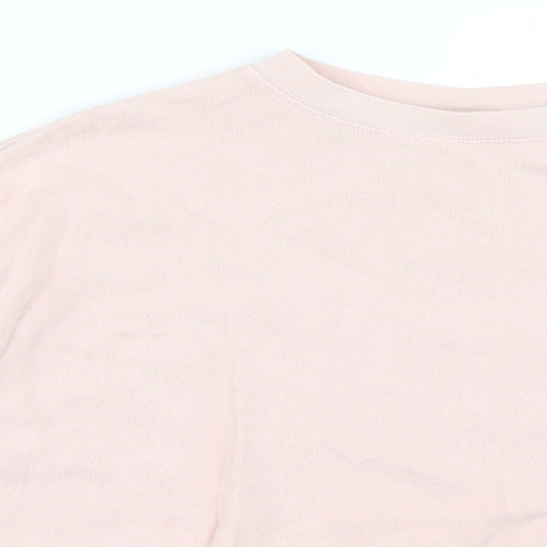 Topshop Womens Pink   Pullover Sweatshirt Size 6