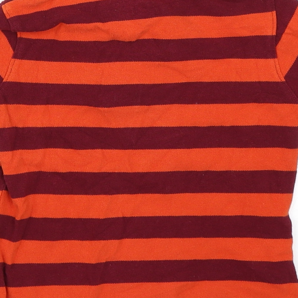 Gap Boys Orange Striped  Basic Polo Size 3 Years