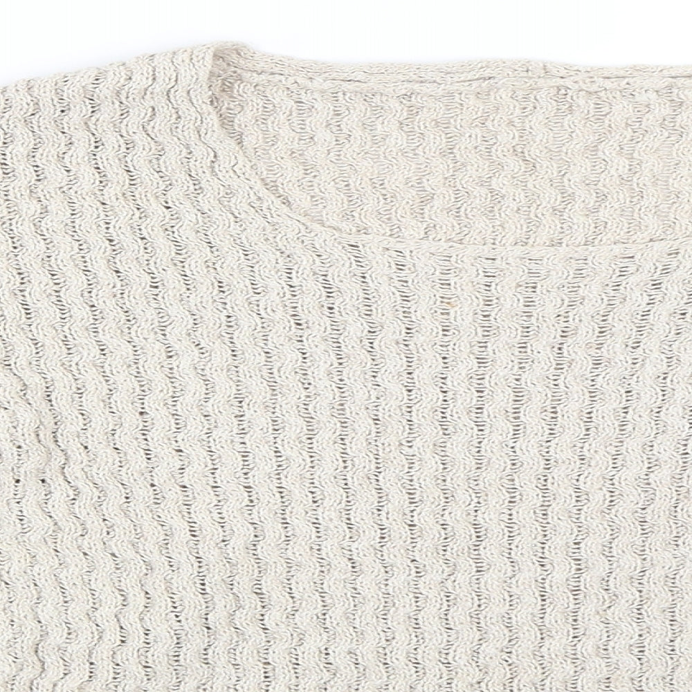 Preworn Womens Beige   Pullover Jumper Size 12