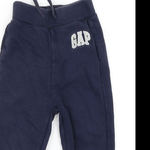 Gap Boys Blue   Jogger Trousers Size 3 Years