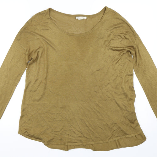 H&M Womens Green   Basic T-Shirt Size XS