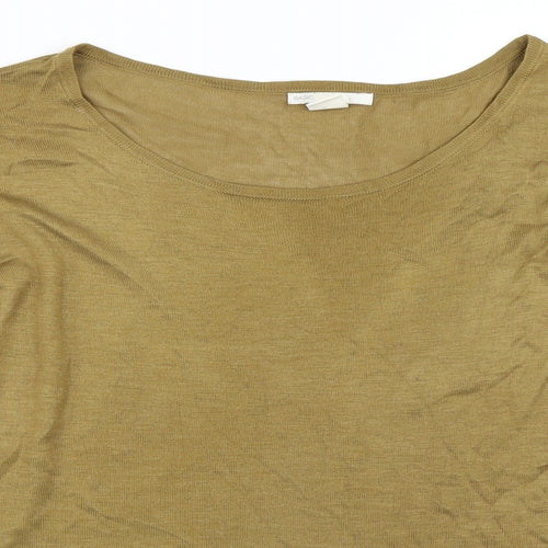 H&M Womens Green   Basic T-Shirt Size XS