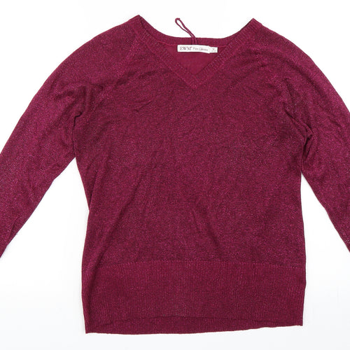 EWM Womens Purple   Pullover Jumper Size 16