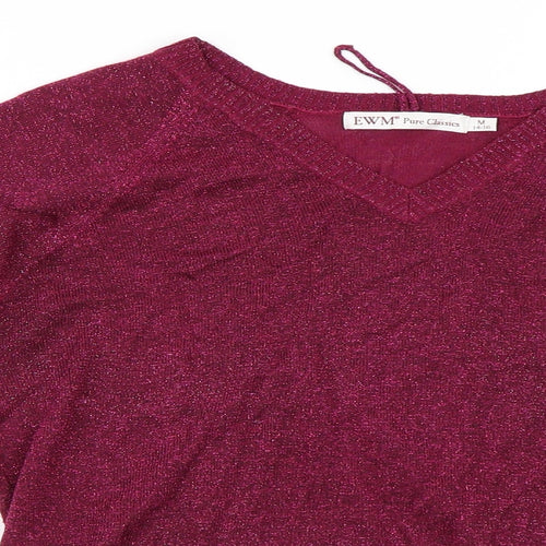EWM Womens Purple   Pullover Jumper Size 16