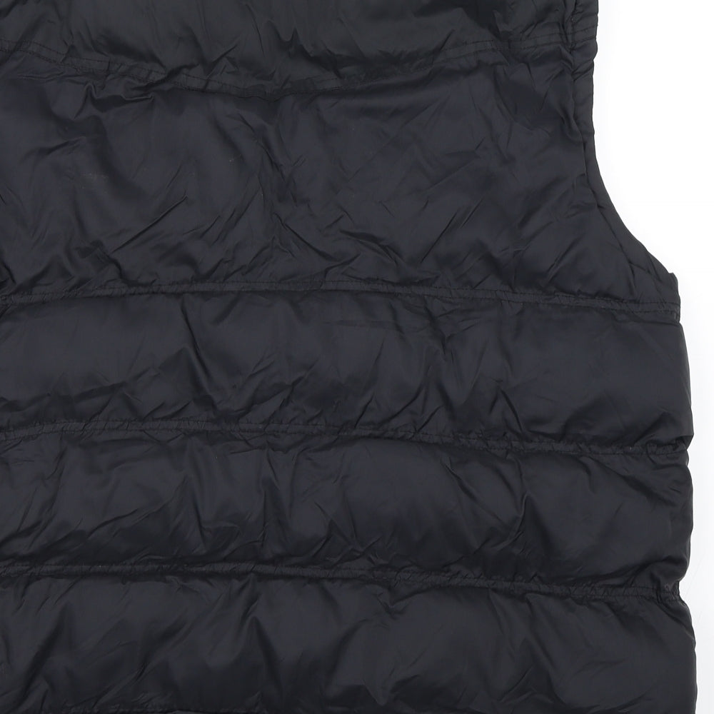 Peacocks Mens Black   Gilet Jacket Size 2XL