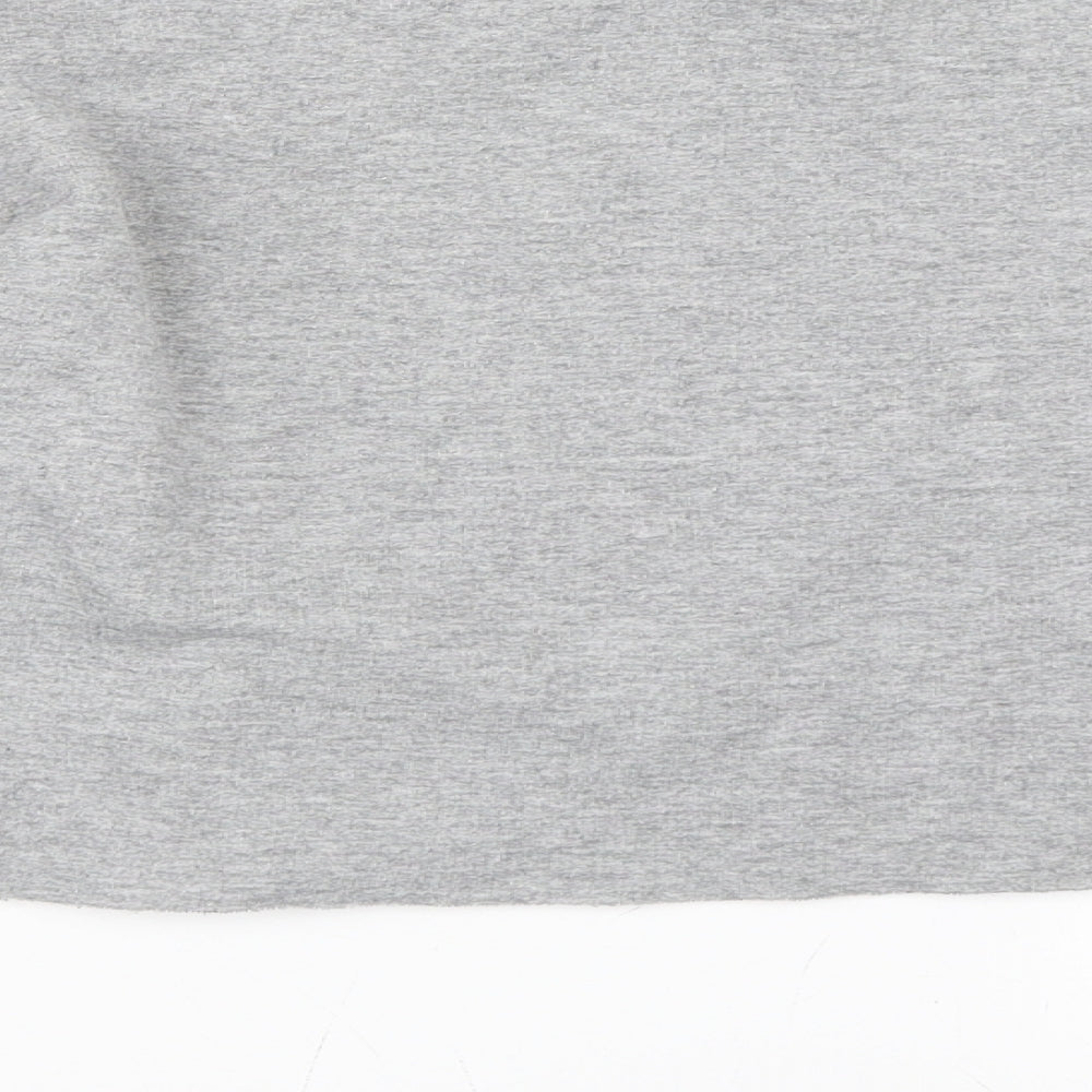 Missguided Womens Grey   Pullover Sweatshirt Size S