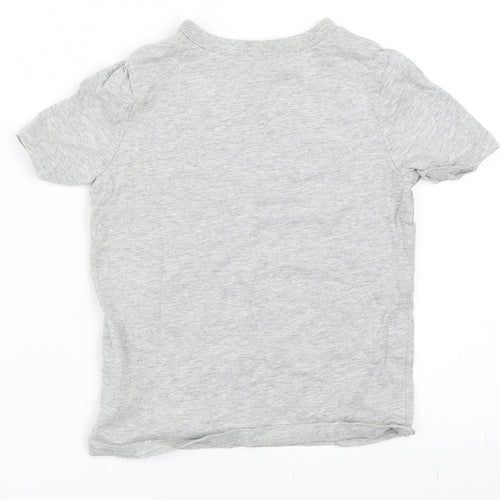 Gap Boys Grey   Basic T-Shirt Size XS  - Llama