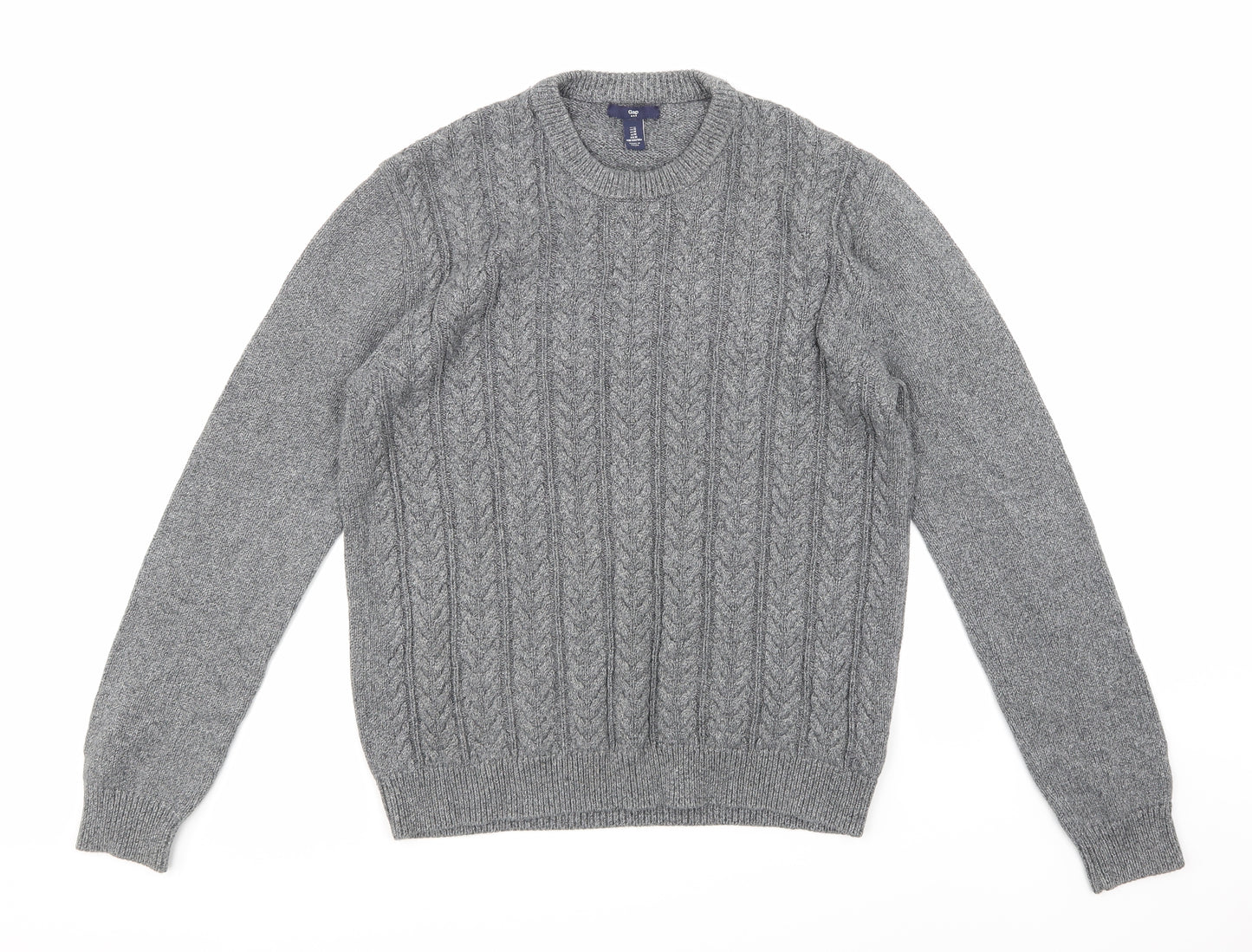 Gap Mens Grey  Knit Pullover Jumper Size M