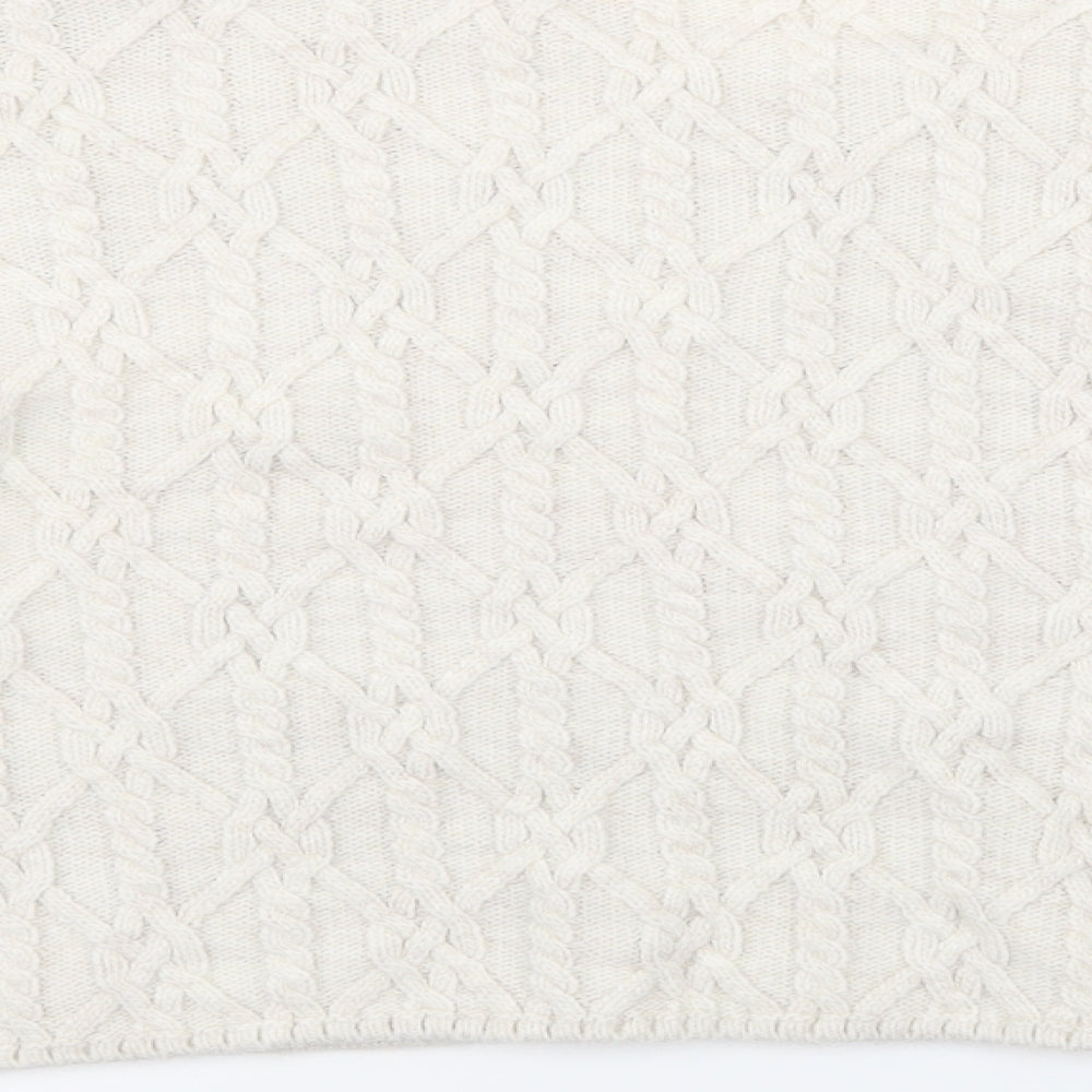 River Island Womens Beige  Knit Pullover Jumper Size M