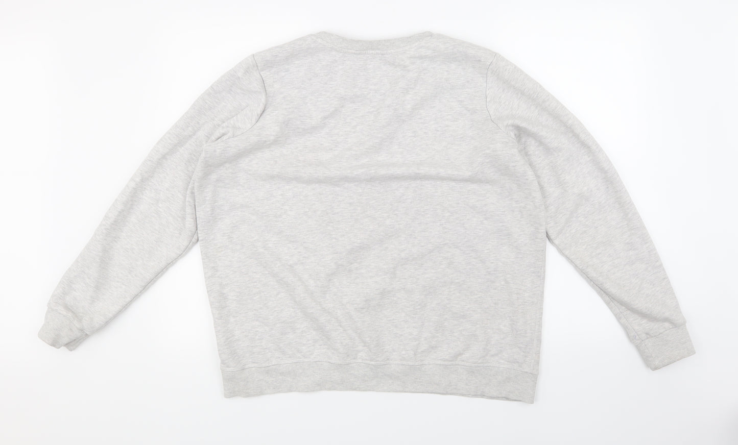 NEXT Womens Grey   Pullover Sweatshirt Size L