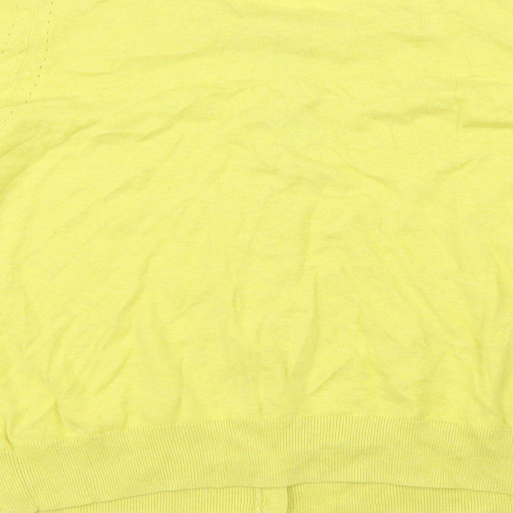 George Womens Yellow  Knit Cardigan Jumper Size 20