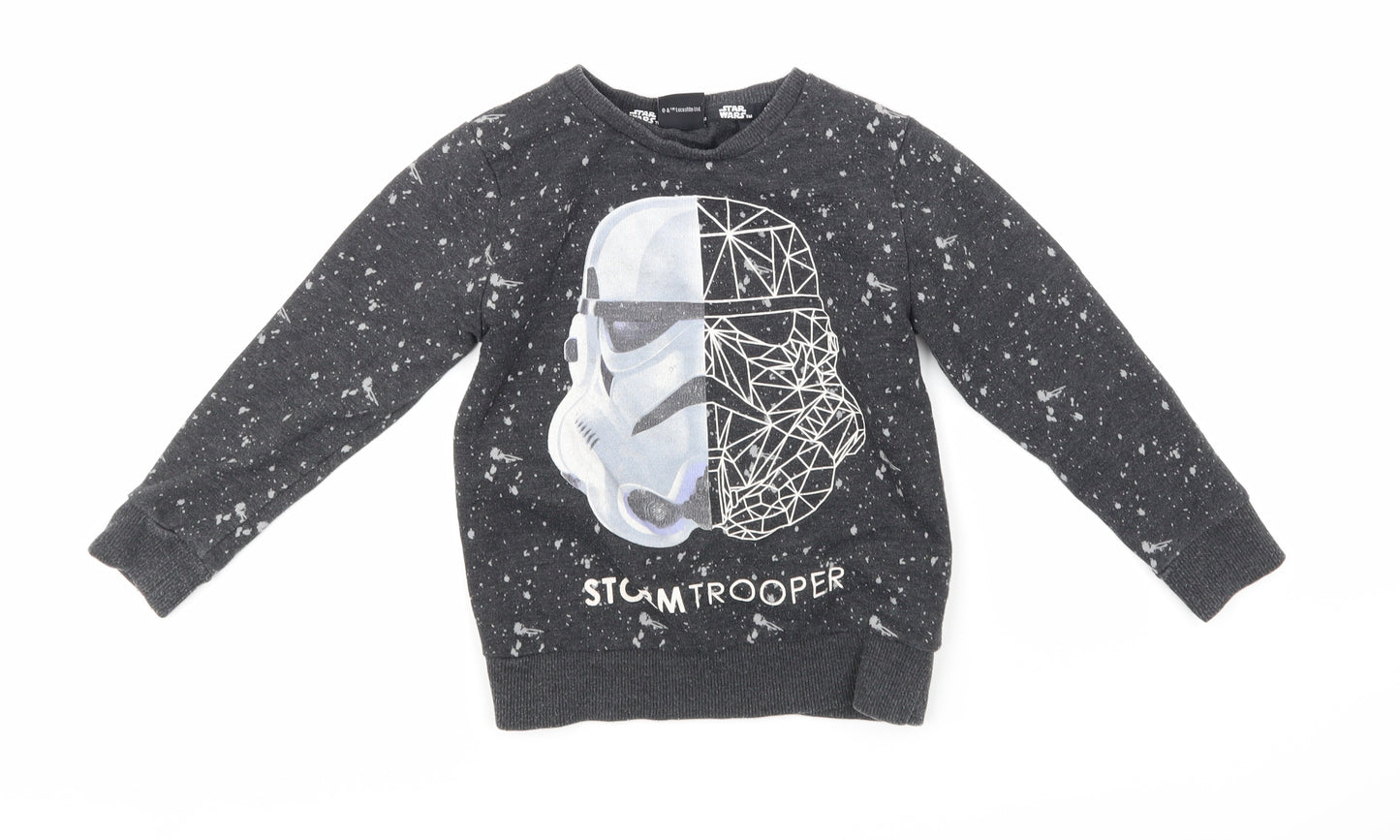 NEXT Boys Grey   Pullover Sweatshirt Size 6 Years