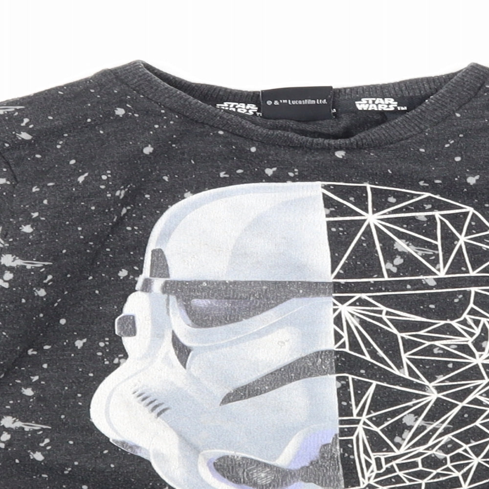 NEXT Boys Grey   Pullover Sweatshirt Size 6 Years