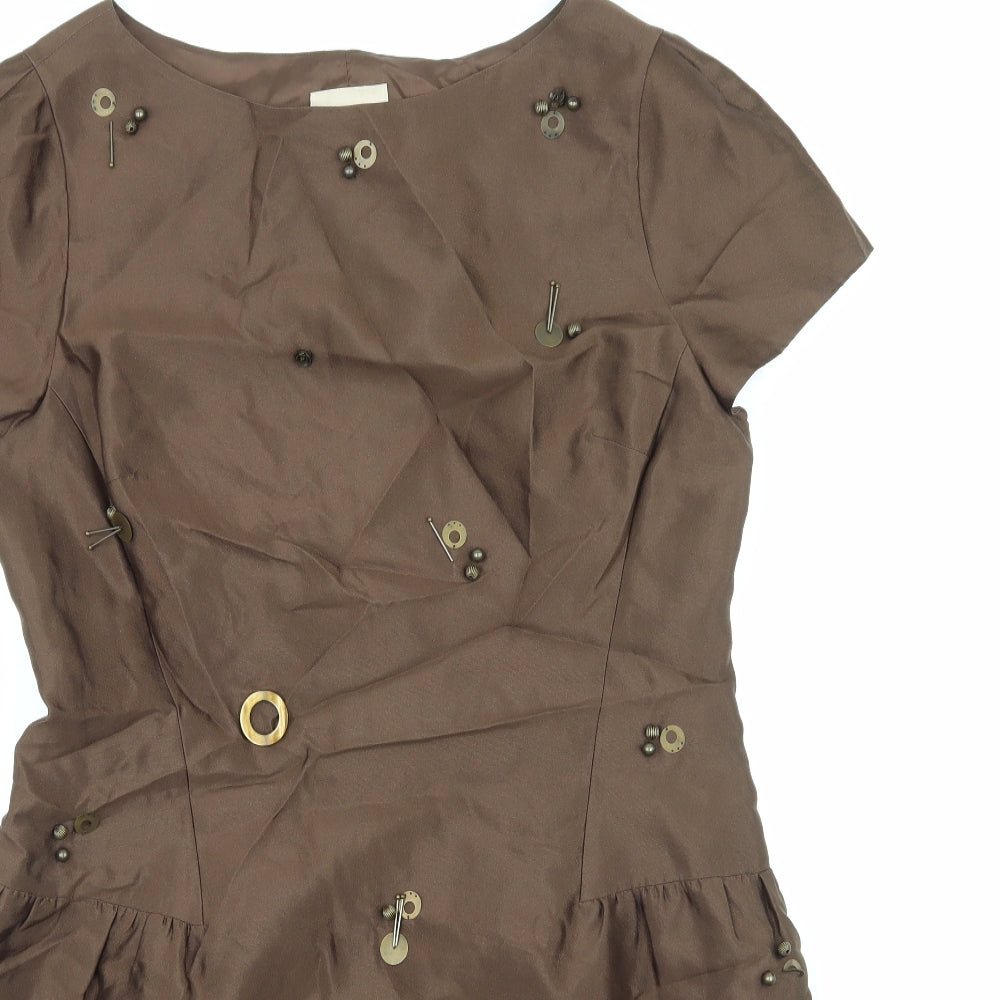 FWM Womens Brown   A-Line  Size 16