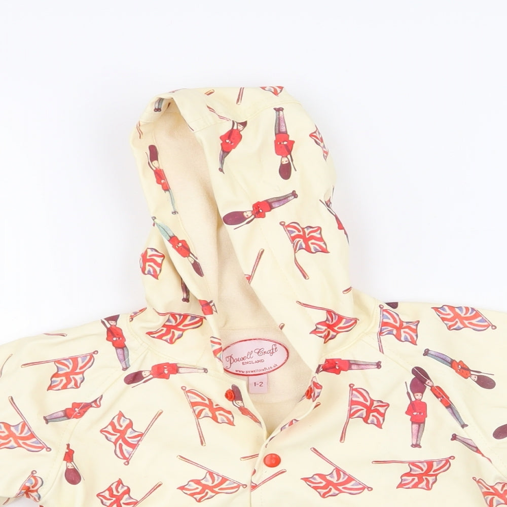 Powell Craft Girls Beige   Jacket  Size 12-18 Months