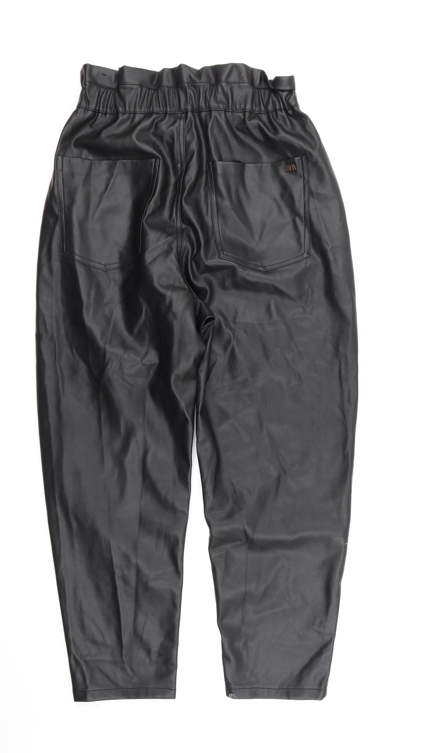Zara Womens Black   Trousers  Size 10 L24 in