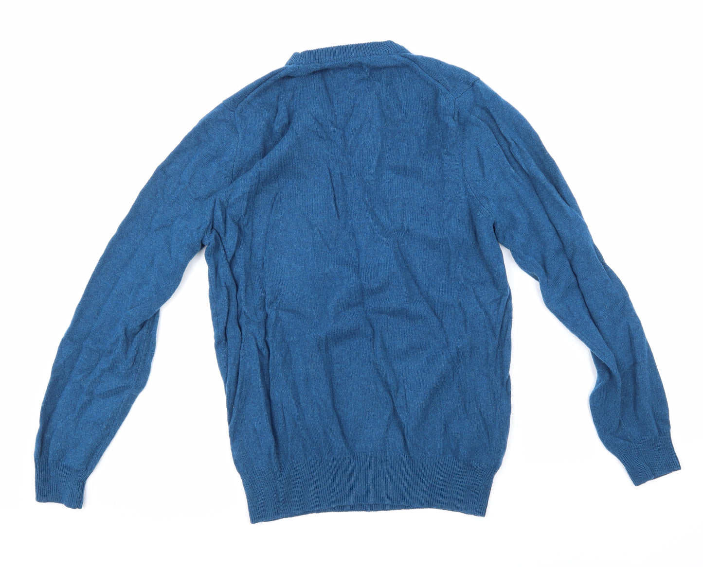 Marks and Spencer Mens Blue  Knit Pullover Jumper Size M