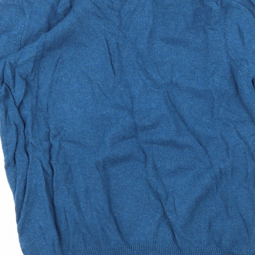 Marks and Spencer Mens Blue  Knit Pullover Jumper Size M
