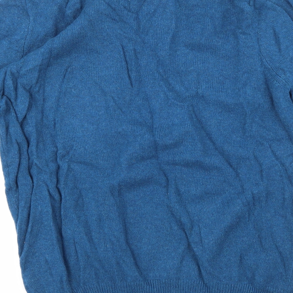 Marks and Spencer Mens Blue  Knit Pullover Jumper Size M