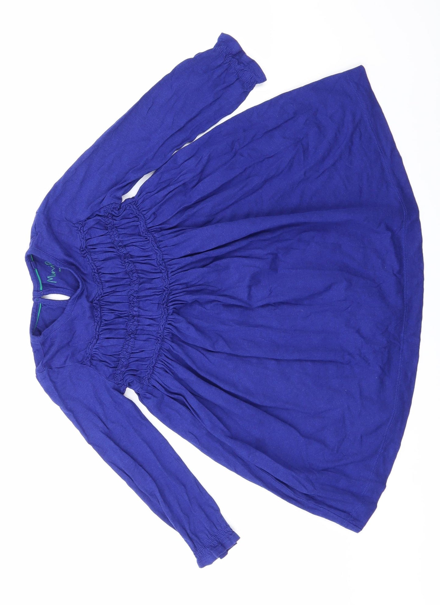 Mini Boden Girls Blue   Shift  Size 4-5 Years