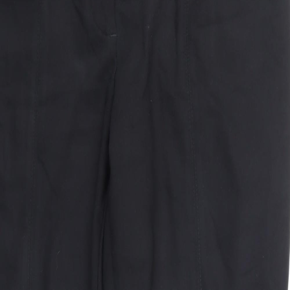 Laura Ashley Womens Black   Trousers  Size 14 L28 in