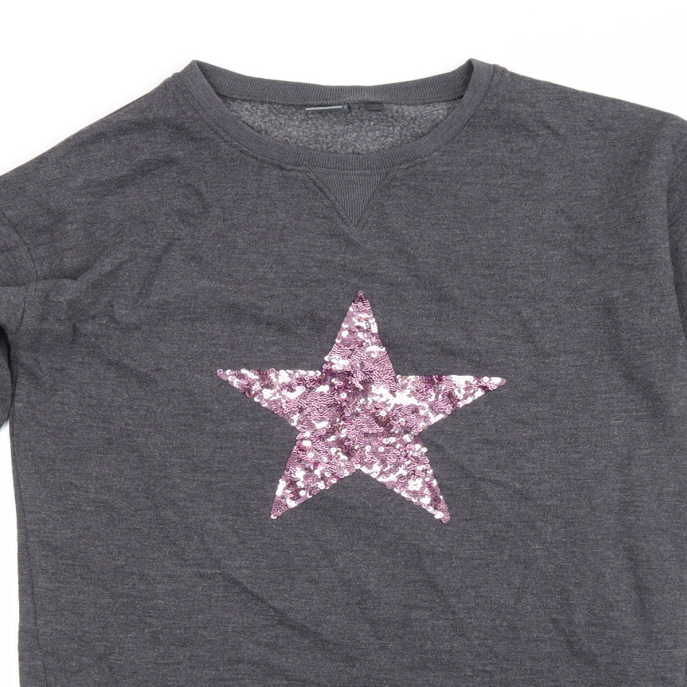 NEXT Girls Blue   Jumper Dress  Size 12 Years