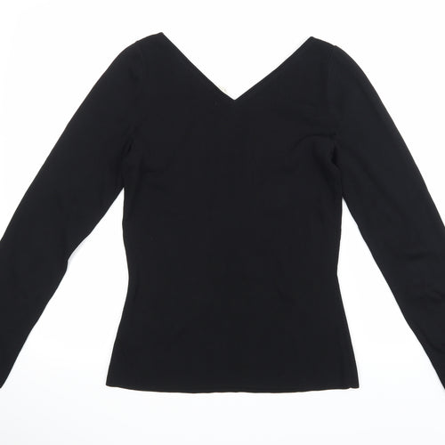 Arket Womens Black   Basic T-Shirt Size S