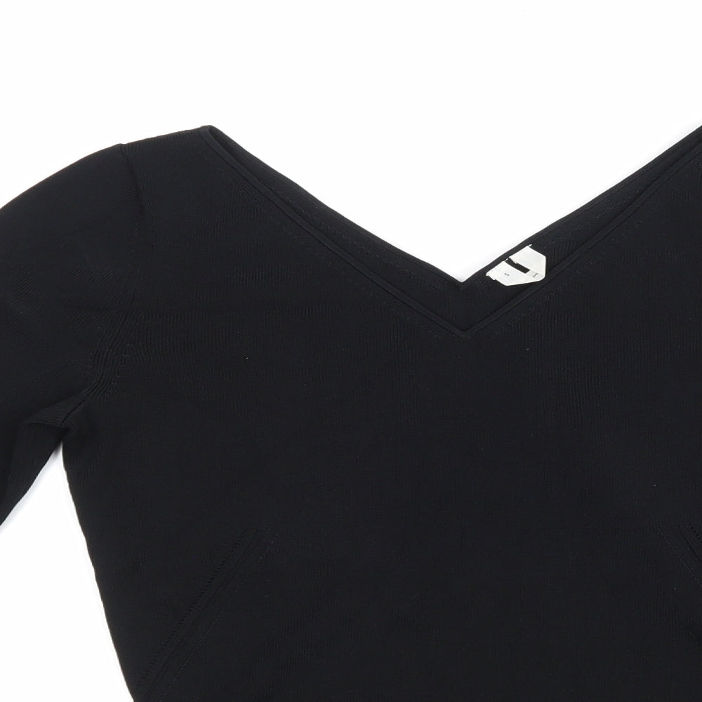 Arket Womens Black   Basic T-Shirt Size S