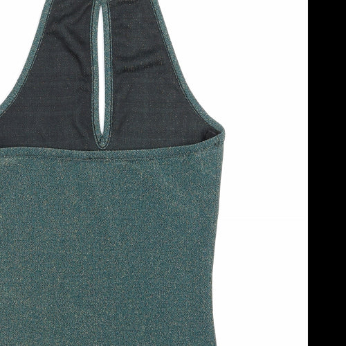 Preworn Womens Green   Basic Tank Size 10