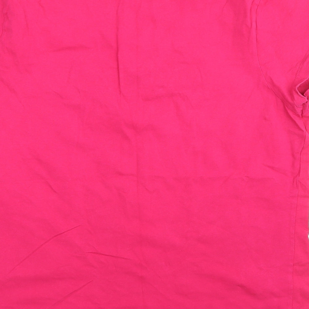Mountain Life Mens Pink    T-Shirt Size 20