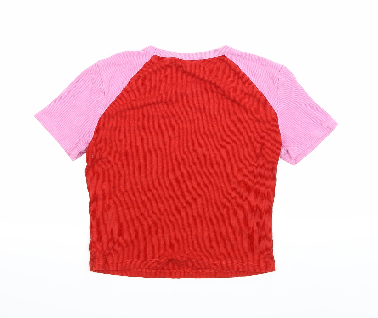 Zara Womens Red   Basic T-Shirt Size M