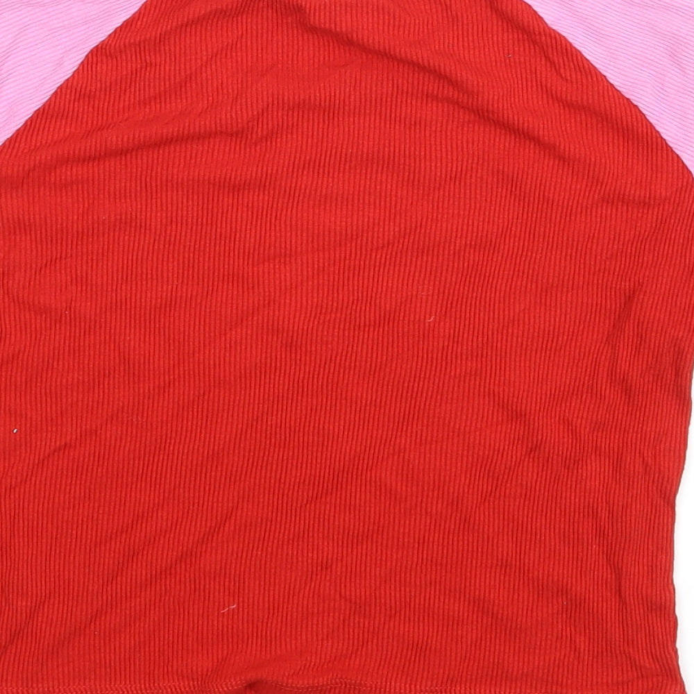 Zara Womens Red   Basic T-Shirt Size M