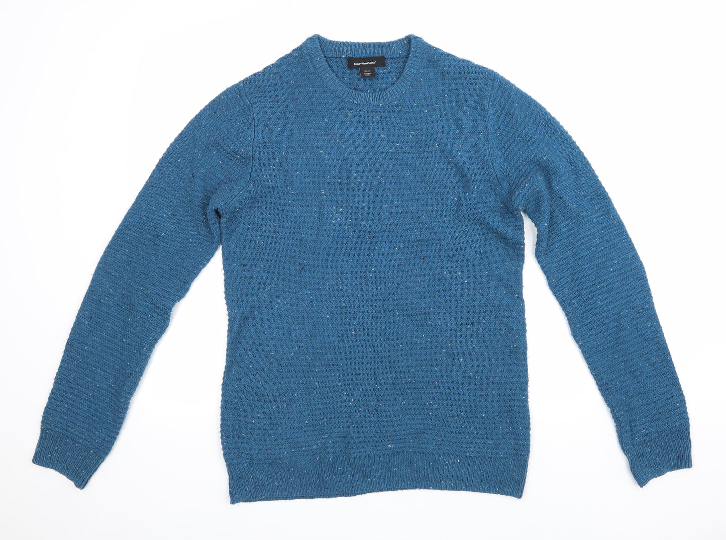 Cedar Wood State Mens Blue  Knit Pullover Jumper Size M