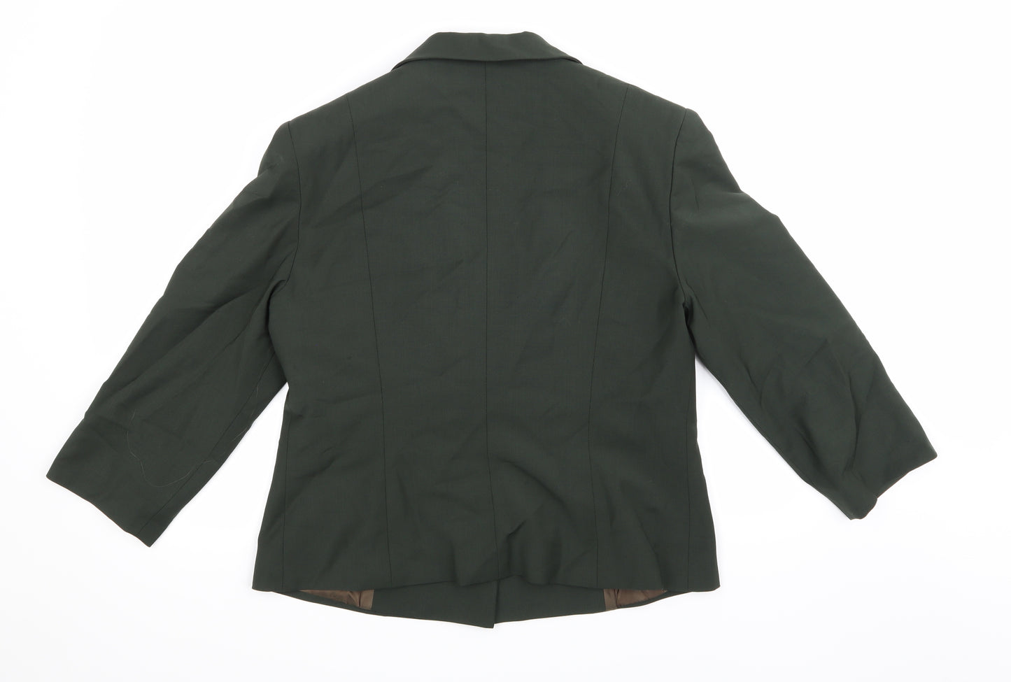 Ronit Zilkha Womens Green   Jacket Suit Jacket Size 14