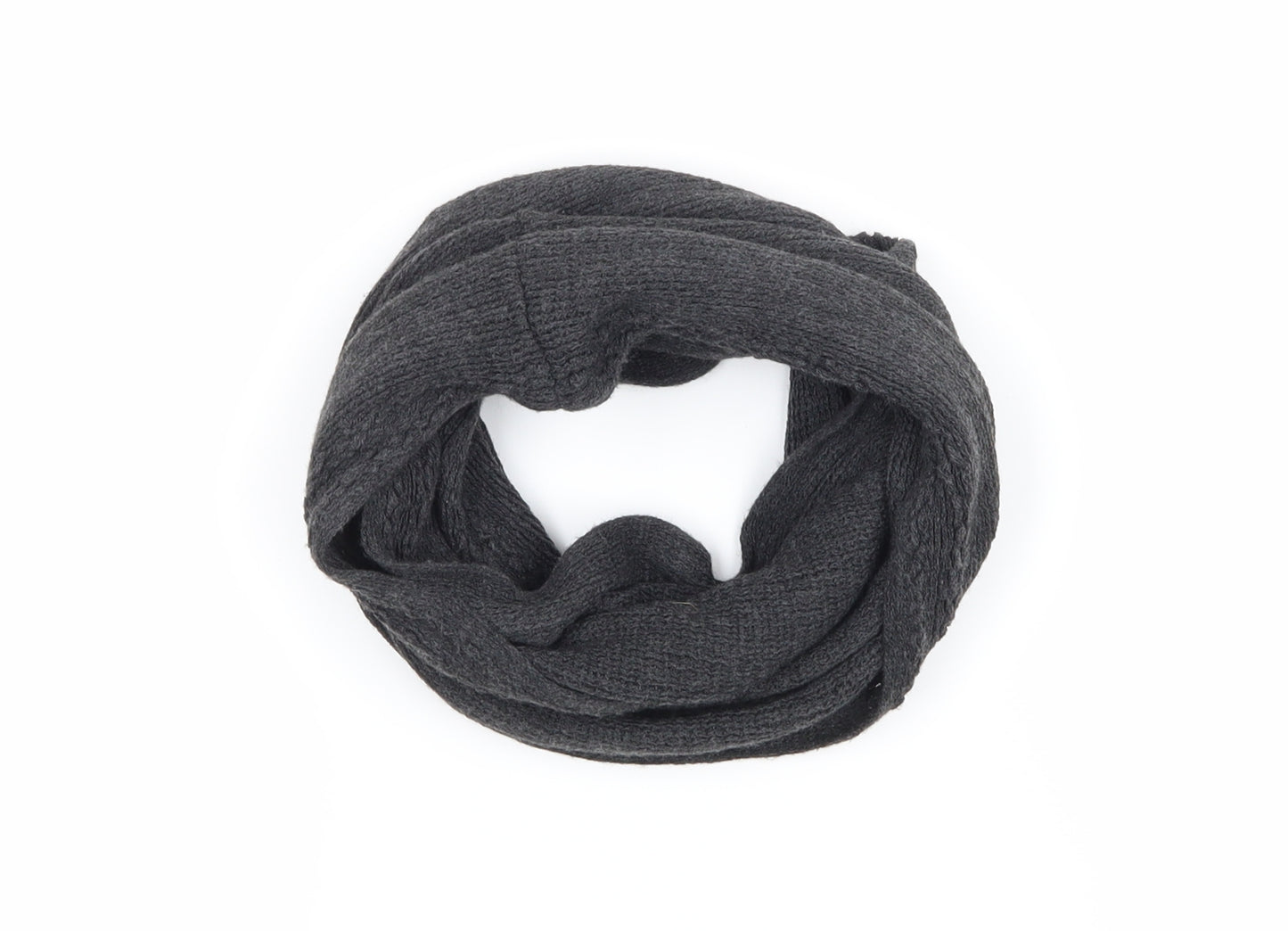 Preworn Womens Grey  Knit  Shawl/Wrap   - Snood