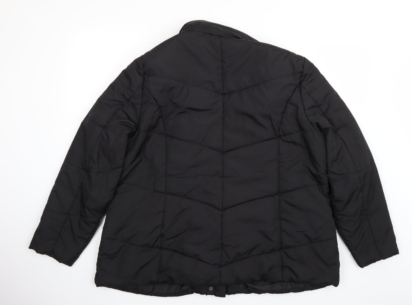 Anthology Womens Black   Jacket Coat Size L