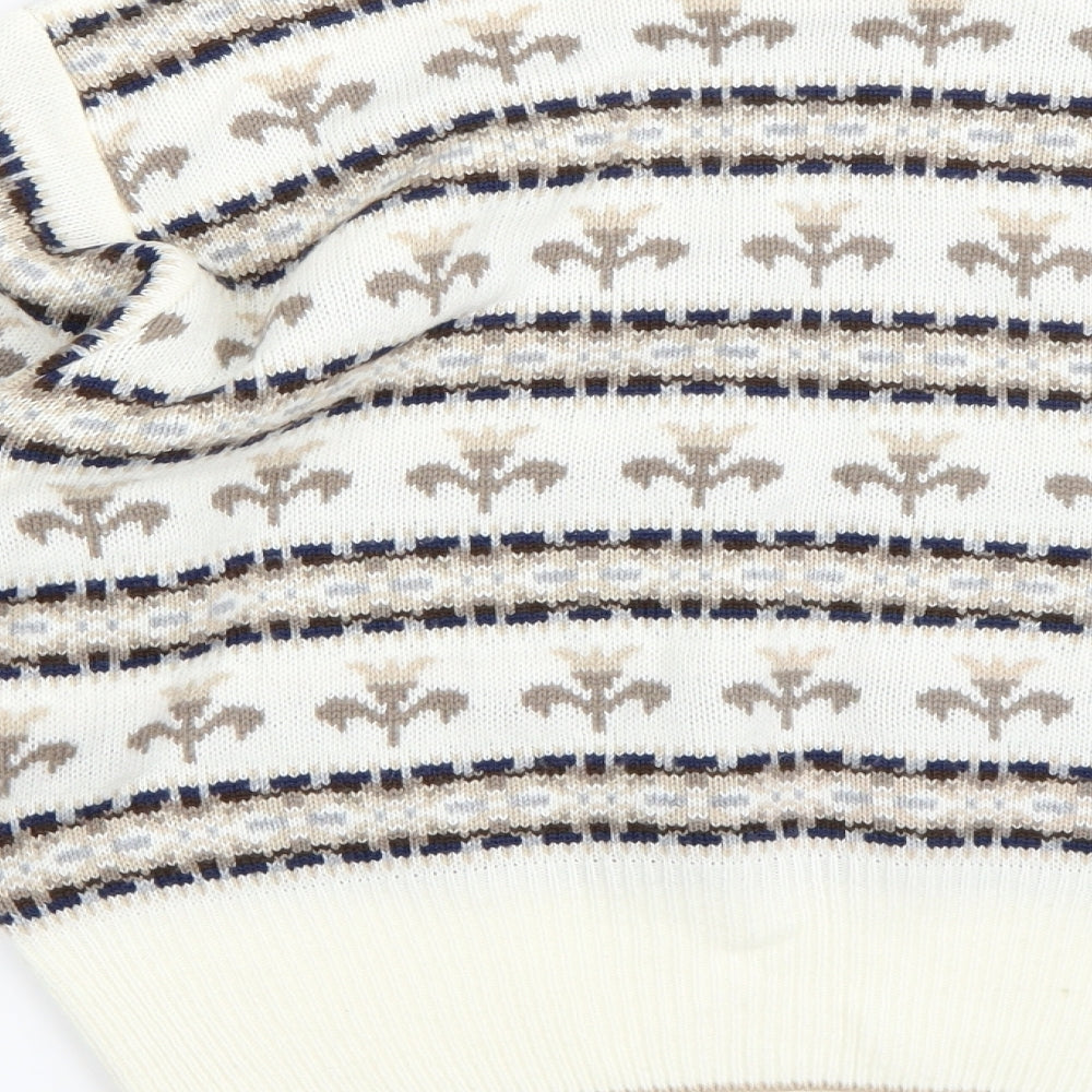 Marks and Spencer Womens White   Pullover Jumper Size 12