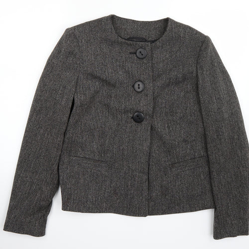 M&Co Womens Grey   Jacket Coat Size 14