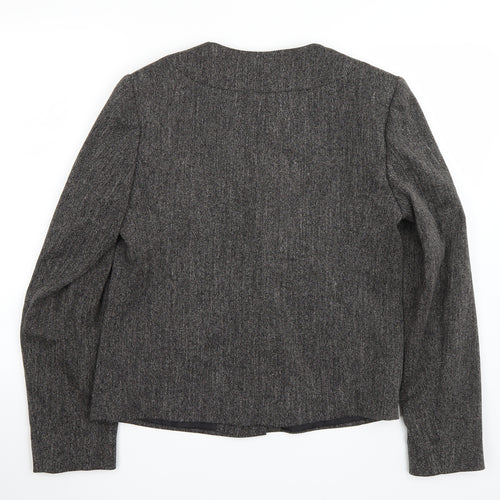 M&Co Womens Grey   Jacket Coat Size 14