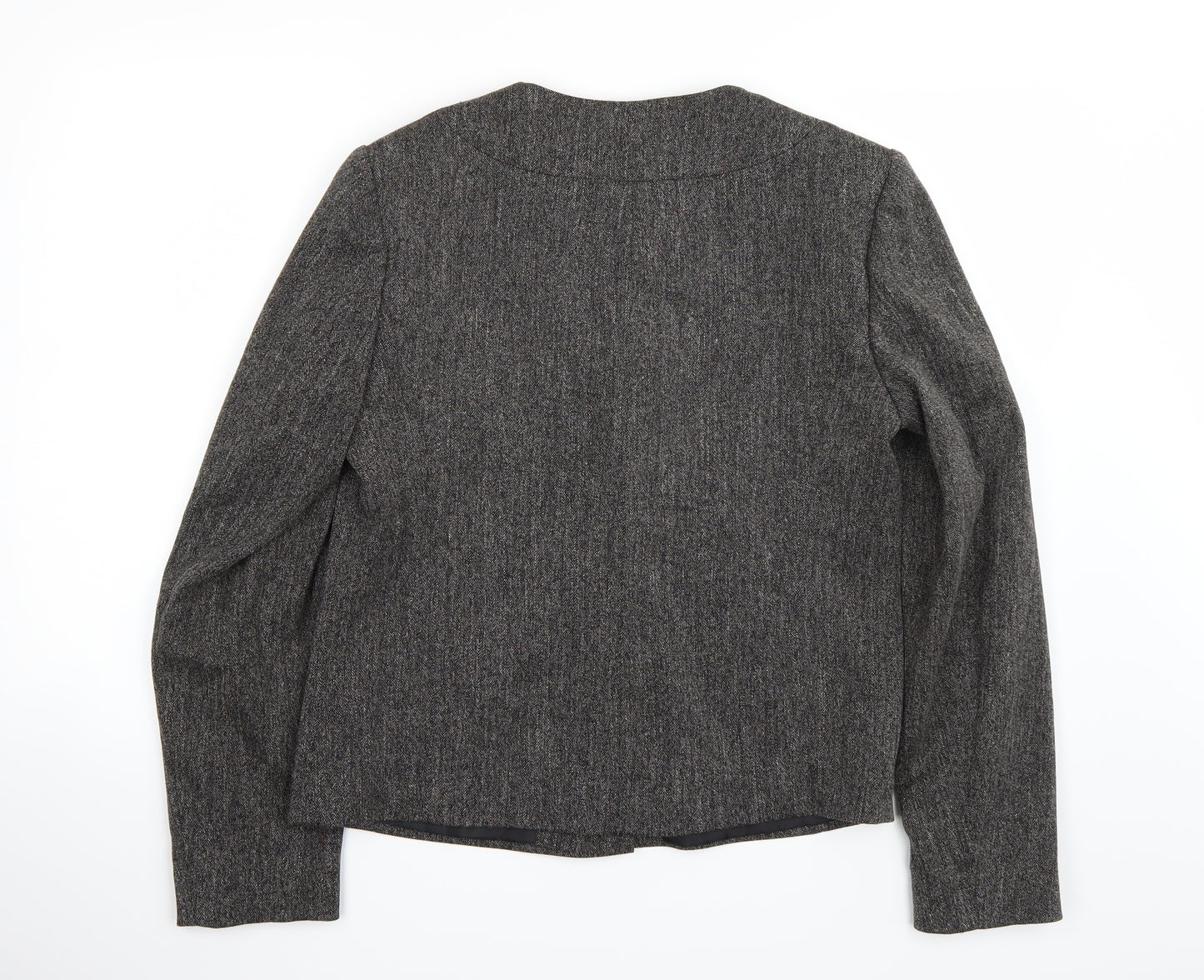 M&Co Womens Grey   Jacket Coat Size 14