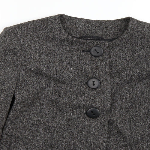 M&Co Womens Grey   Jacket Coat Size 14