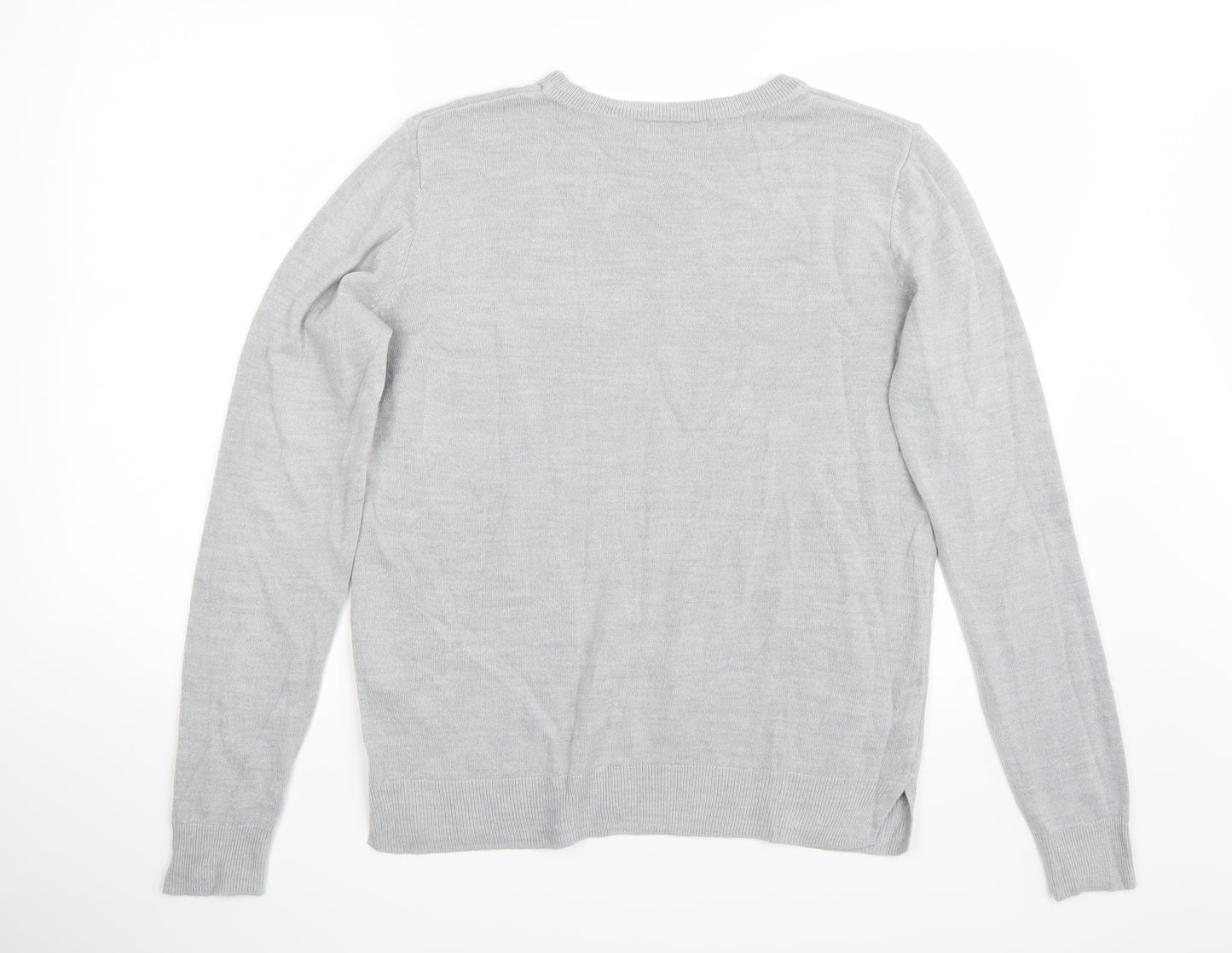 Marks and Spencer Womens Grey   Pullover Jumper Size 14
