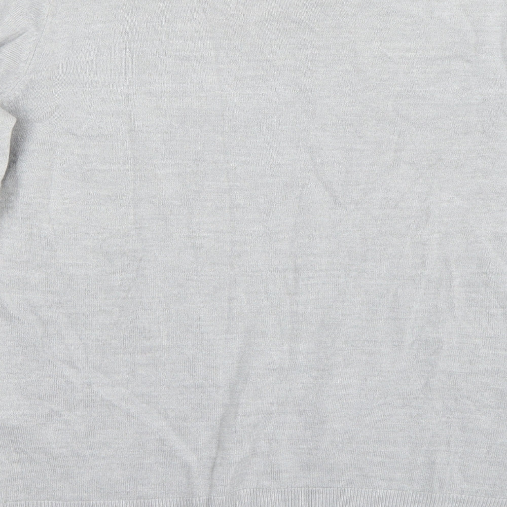 Marks and Spencer Womens Grey   Pullover Jumper Size 14